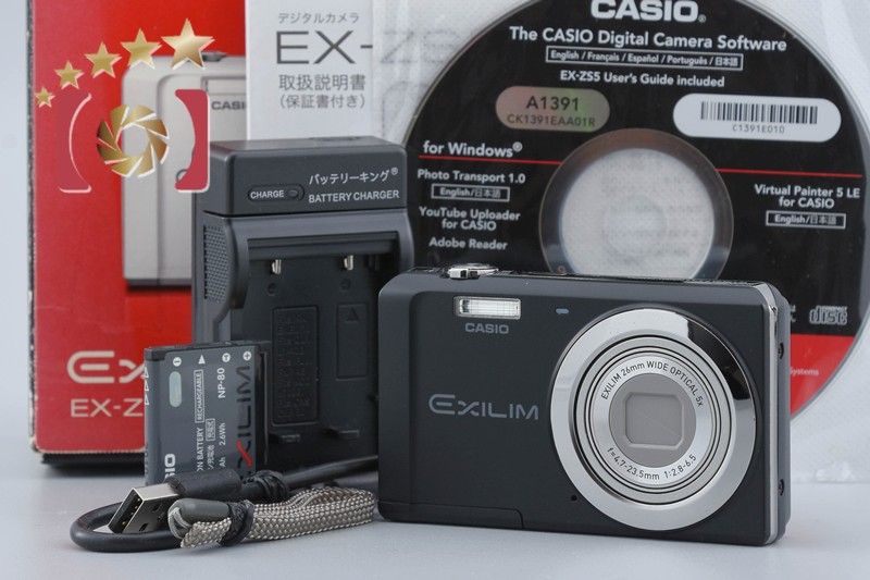 CASIO カシオ 【中古】CASIO カシオ EXILIM EX-ZS5 ブラック