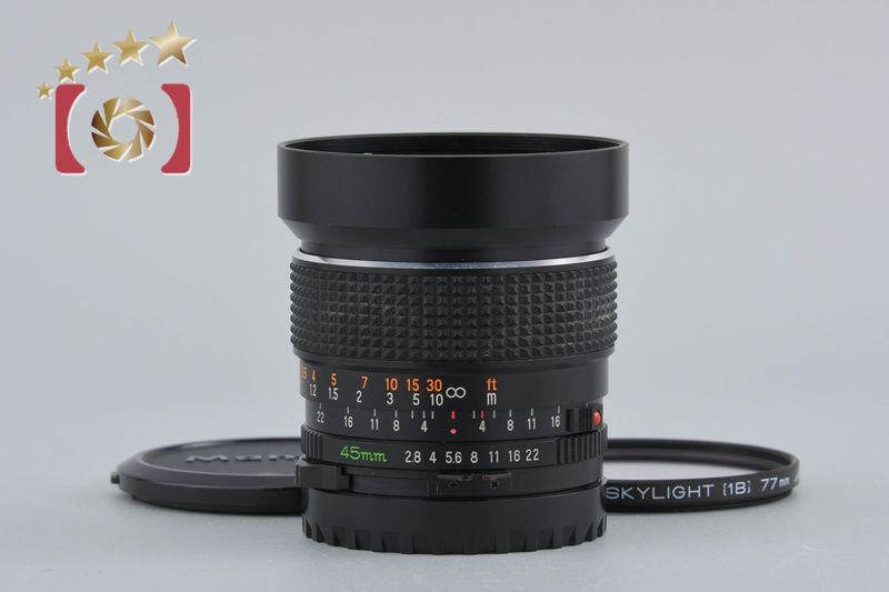 Mamiya マミヤ 【中古】Mamiya マミヤ SEKOR C 45mm f/2.8 645用 単