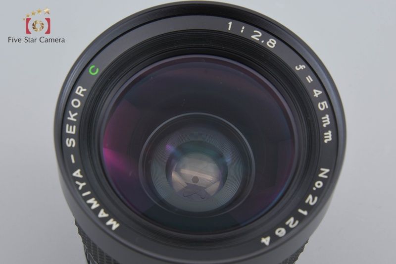 Mamiya マミヤ 【中古】Mamiya マミヤ SEKOR C 45mm f/2.8 645用 単