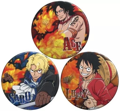 ワンピース ジャンプフェスタ 2019 グッズセット ( 缶バッジ 3個組