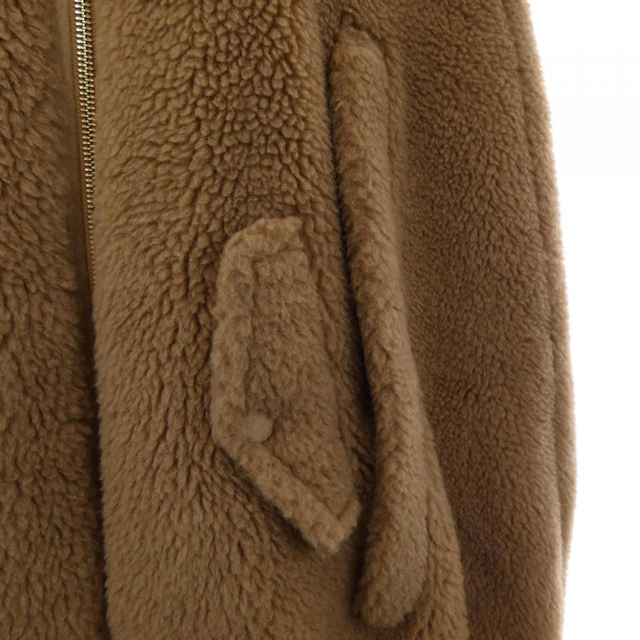 マックスマーラ Max Mara JUGLAS 473605 テディベア ケープ - メルカリ