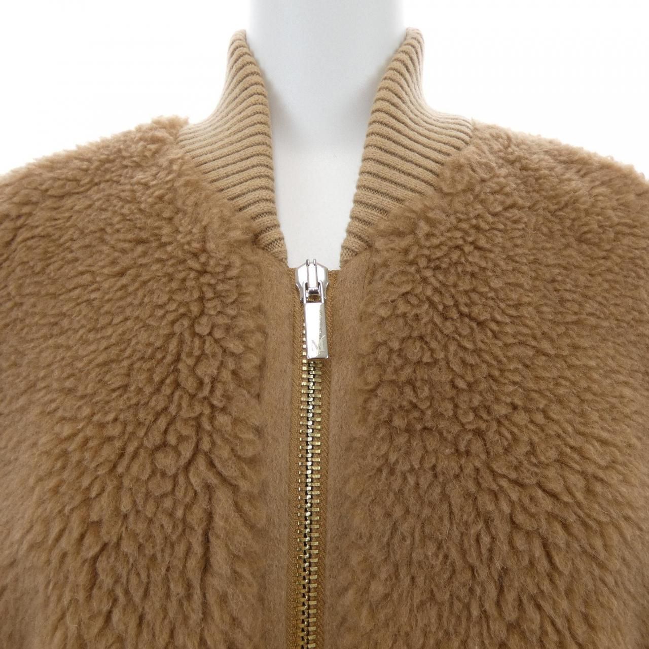 マックスマーラ Max Mara JUGLAS 473605 テディベア ケープ - メルカリ