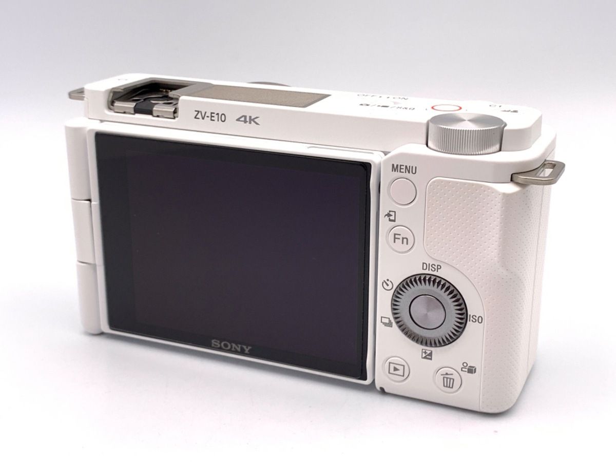 【中古】SONY ZV-E10 ホワイト ボディ VLOGCAM ZV-E10 II(ZV-E10M2) ボディ 