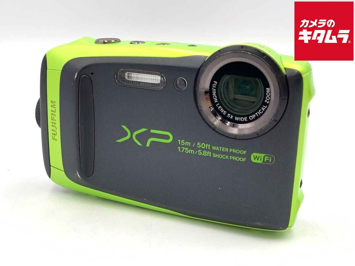 中古】 【難あり品】 フジフイルム FinePix XP90 ライム - メルカリ