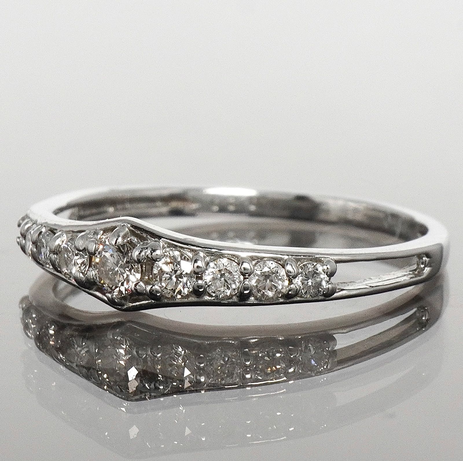 ダイヤ リング ダイヤモンド 0.2ct 指輪 プラチナ Pt950 11号 - メルカリ
