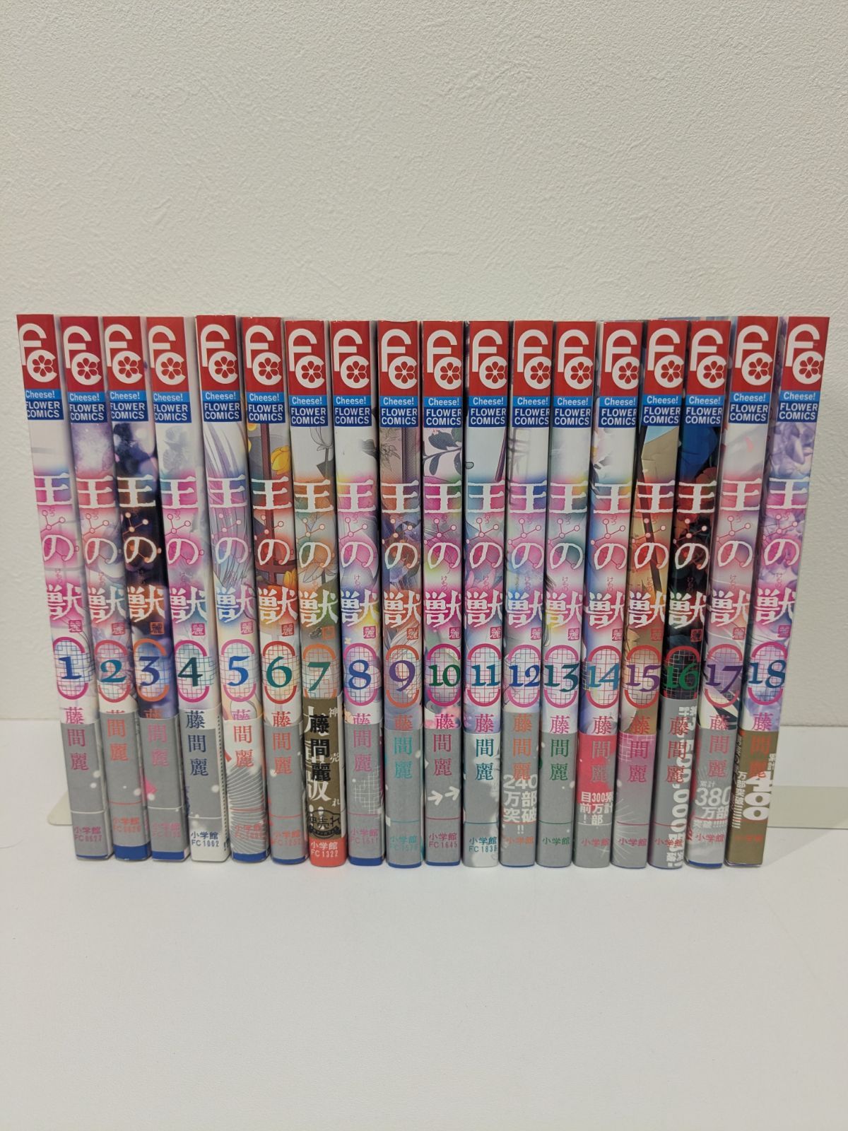 全巻初版・帯付】王の獣 1-18巻 全巻セット - メルカリ