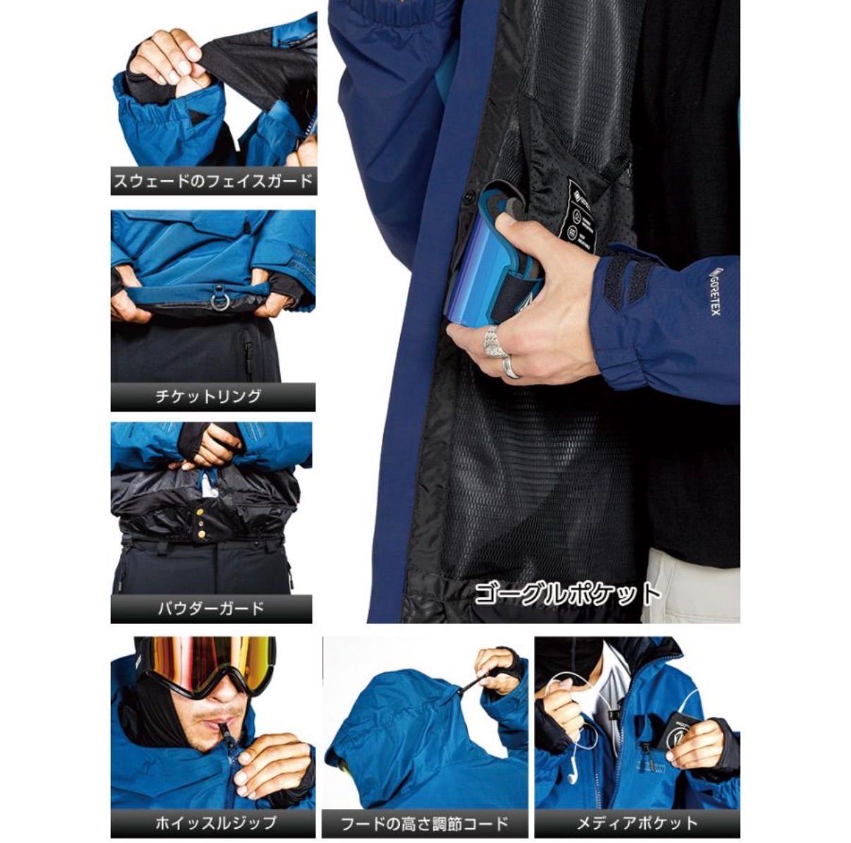 アウトレット】24-25 VOLCOM ボルコム L GORE-TEX JACKET エル 