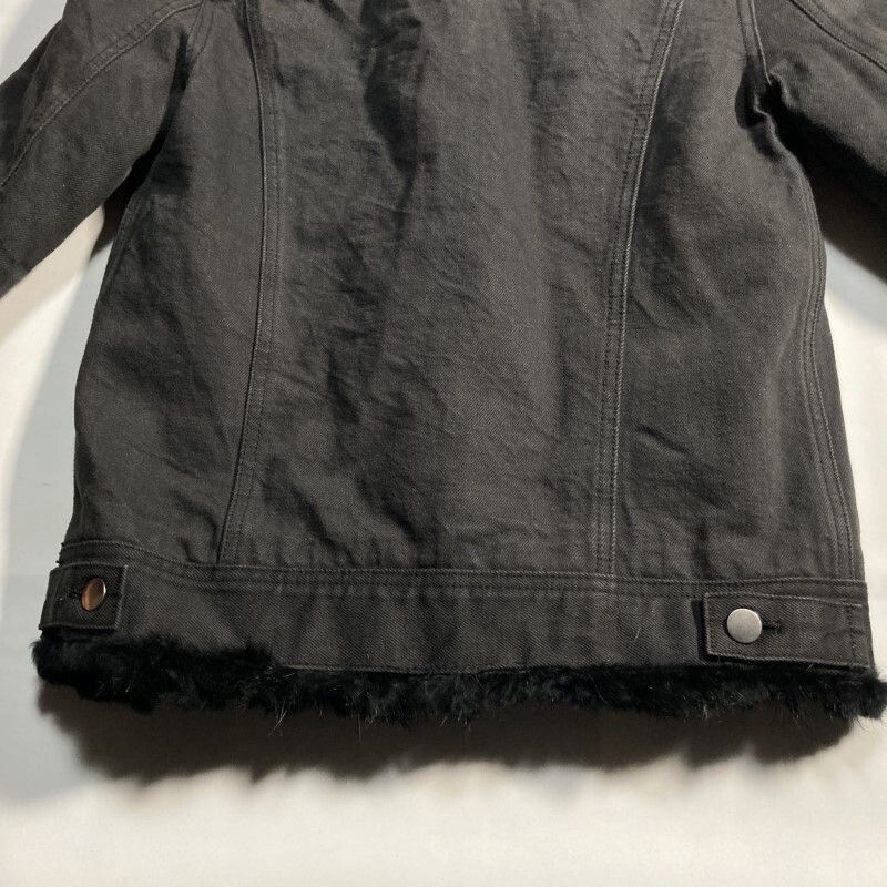 wjk デニムジャケット　リアルファー　2way Y2K wjk☆00s archive☆203 dn05☆最高級☆定価20万円レベル☆希少ブラック