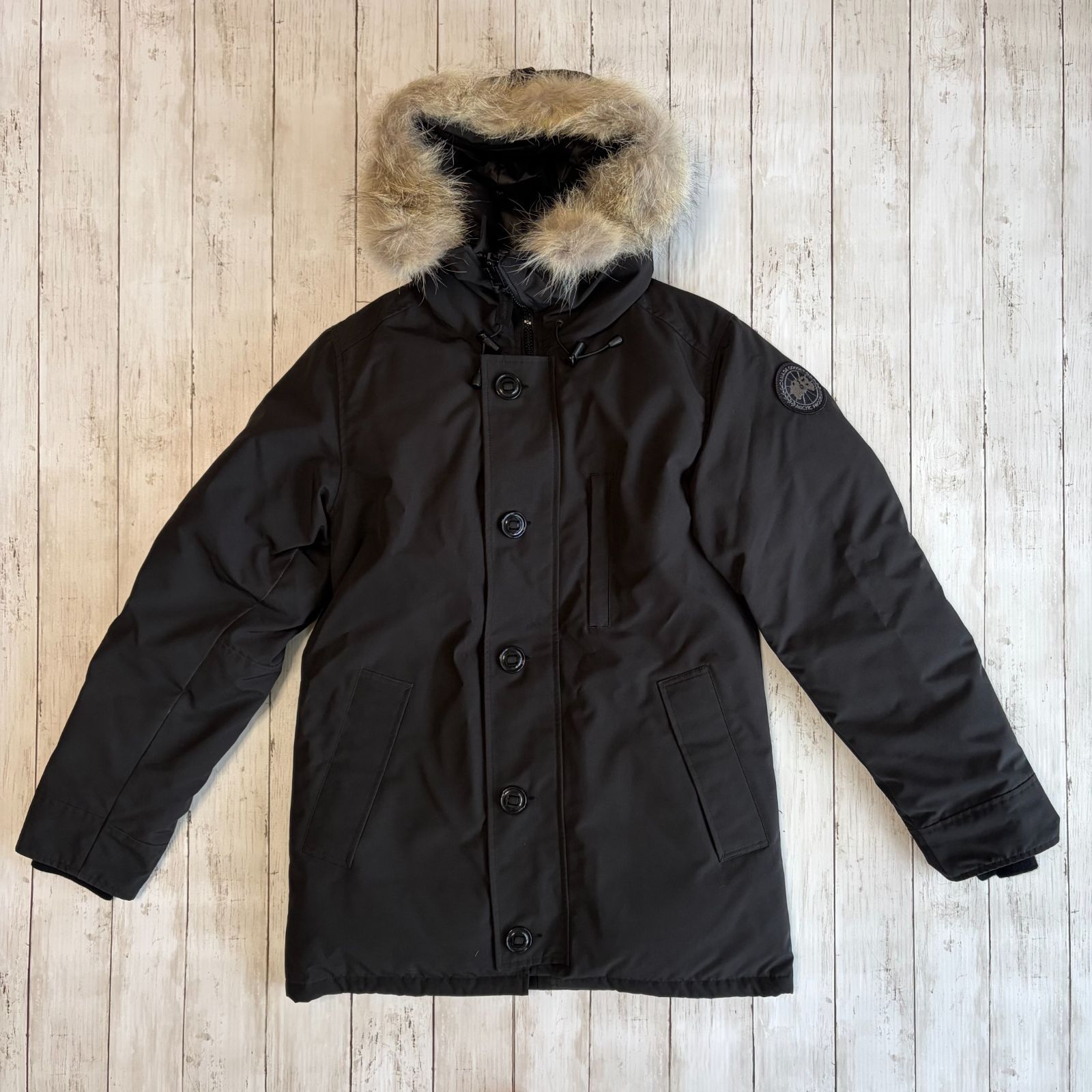 美品】 CANADA GOOSE カナダグース ブラックレーベル シャトーパーカー 