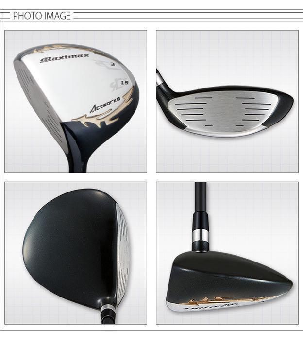 【左FW2本】新発売 USTマミヤ仕様 ワークスゴルフ マキシマックス強反発FW 左FW2本】新発売 USTマミヤ仕様 ワークスゴルフ マキシマックス強反発