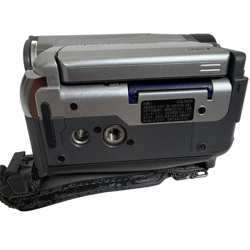 ジャンク】Panasonic パナソニック NV-GS50K-S シルバー ビデオカメラ