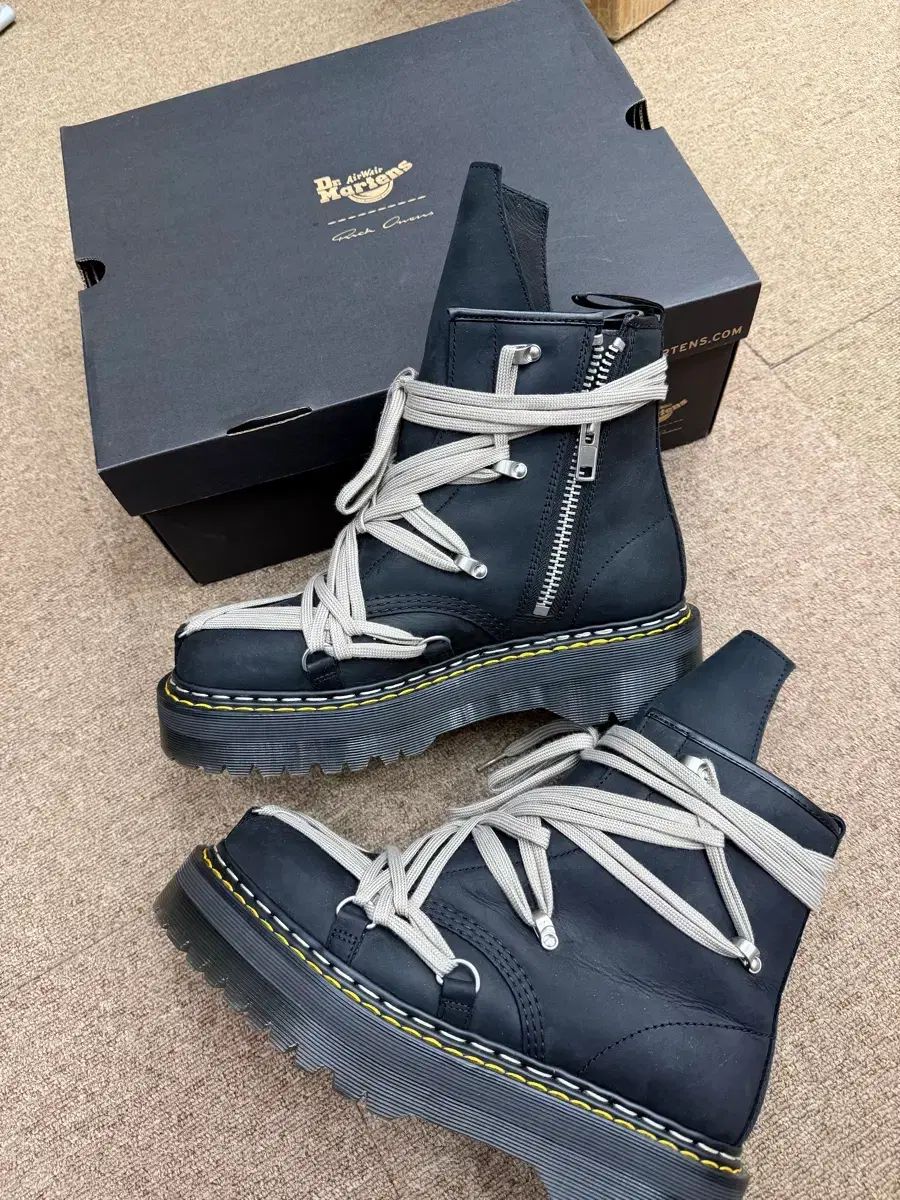 DR MARTENS ドクターマーチン Rick Owens ブーツ ブラック