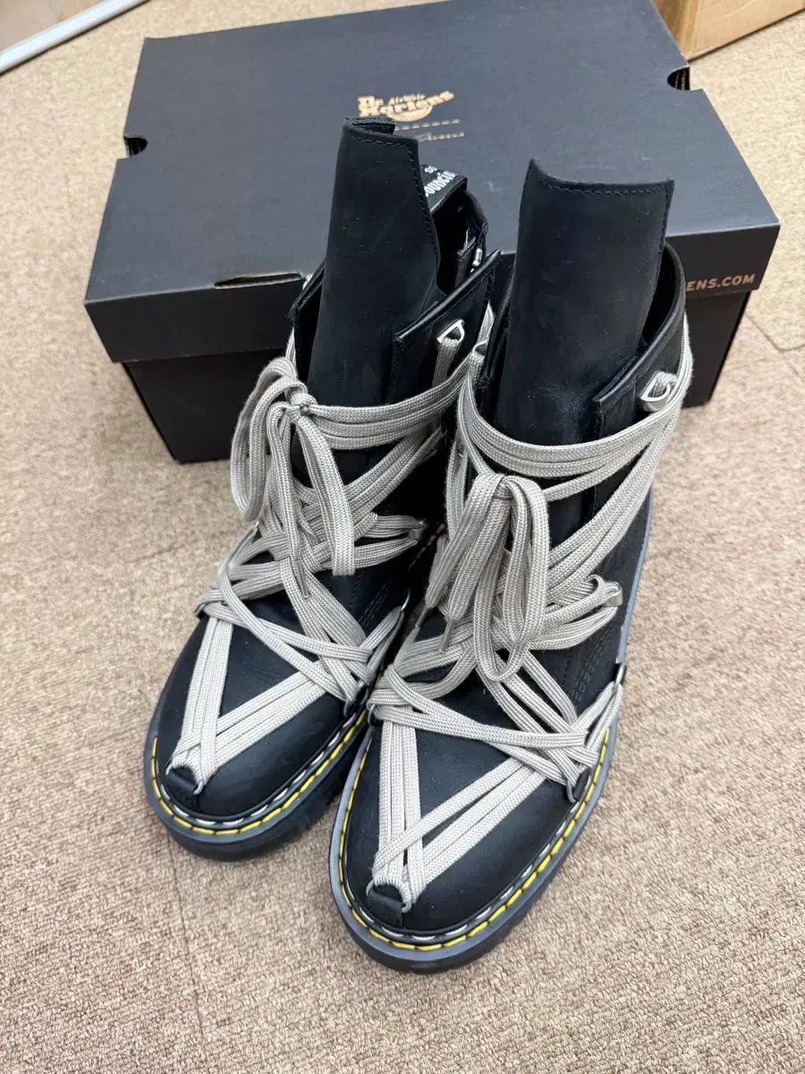 DR MARTENS ドクターマーチン Rick Owens ブーツ ブラック