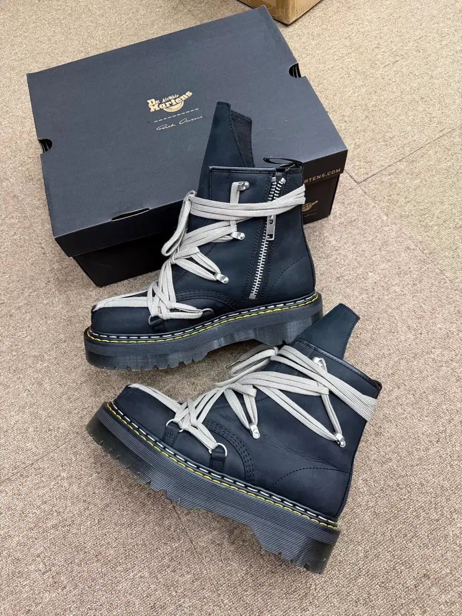  DR MARTENS ドクターマーチン Rick Owens ブーツ ブラック その他 ブーツ 革靴