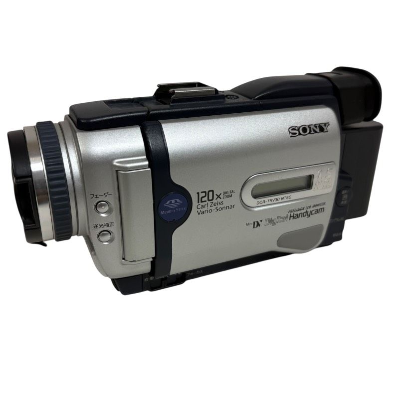 ジャンク】SONY ソニー DCR-TRV30 シルバー ビデオカメラ miniDV 本体