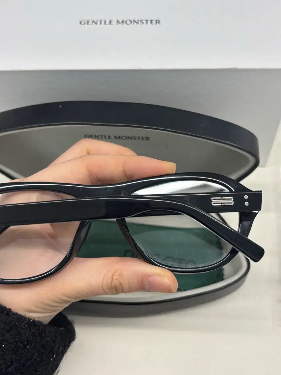  GENTLE MONSTER ジェントルモンスター DICTO ブラック メガネ サングラス 小物