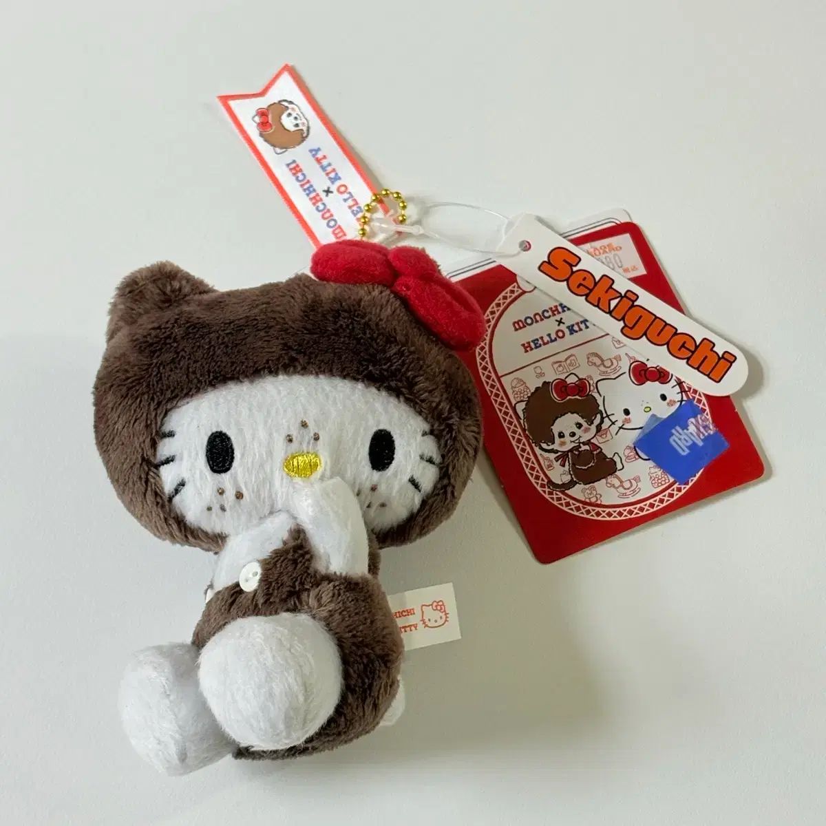 モンチッチ ハローキティ コラボ ぬいぐるみ キーホルダー