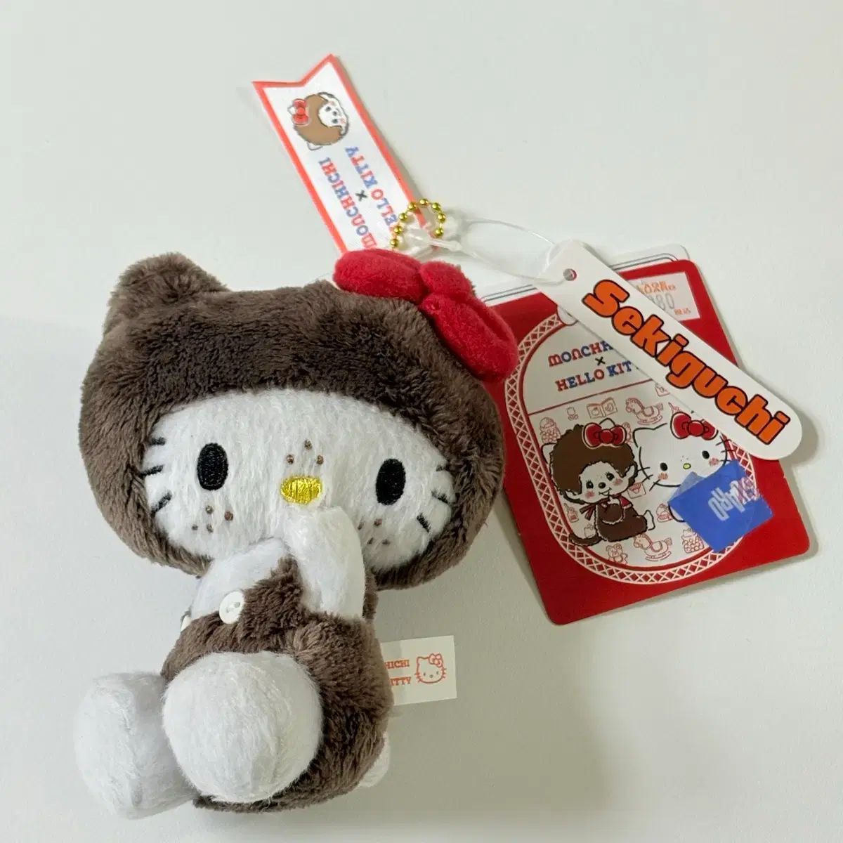 モンチッチ ハローキティ コラボ ぬいぐるみ キーホルダー