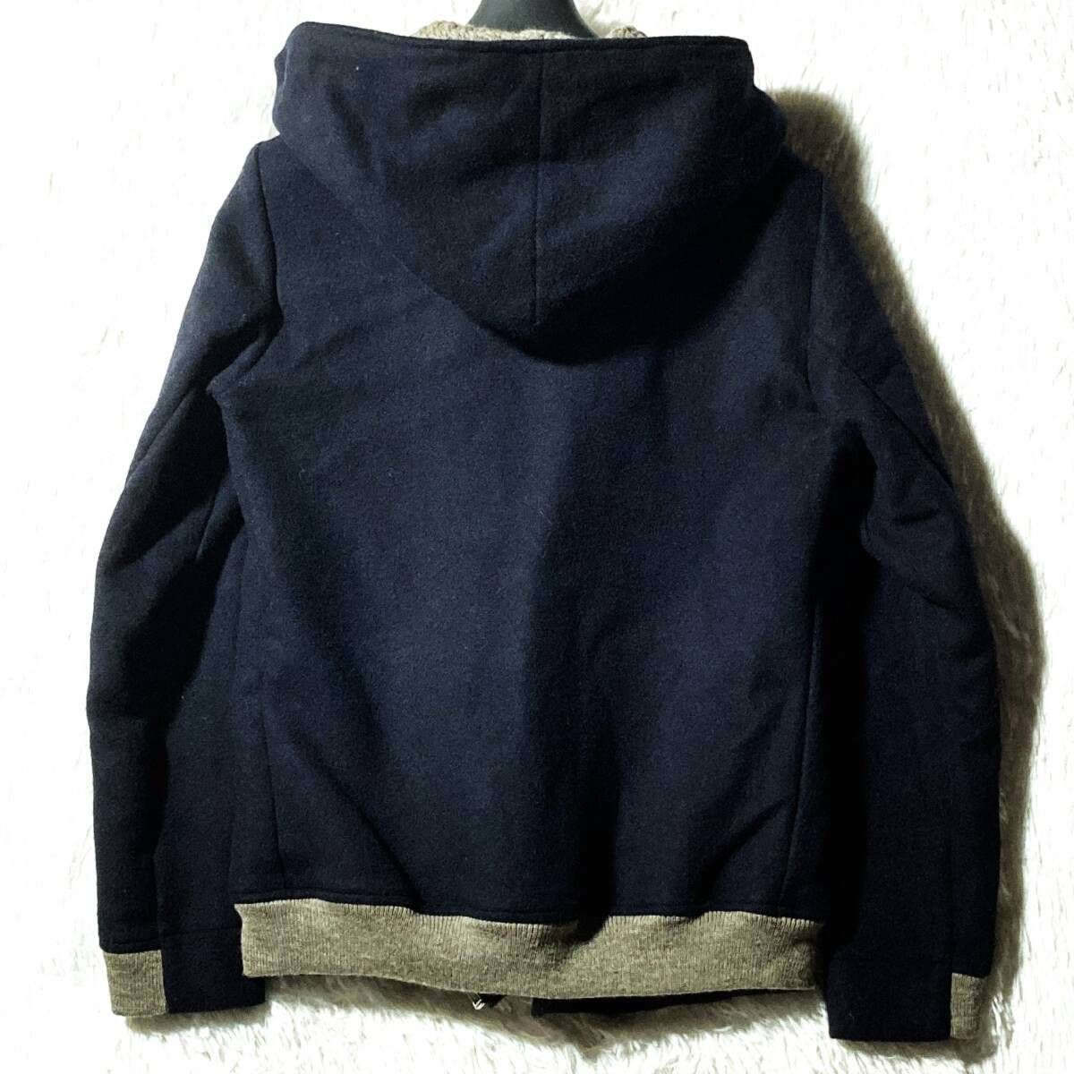 STEPHAN SCHNEIDER☆MADE IN BELGIUM☆希少SIZE4☆ボリューム襟フード