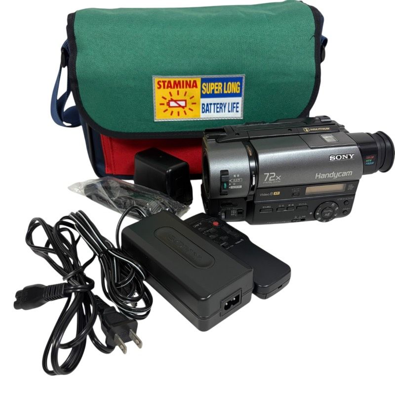 録再OK・付属品あり】SONY CCD-TRV280 Video8 Hi8対応 ナイトショット