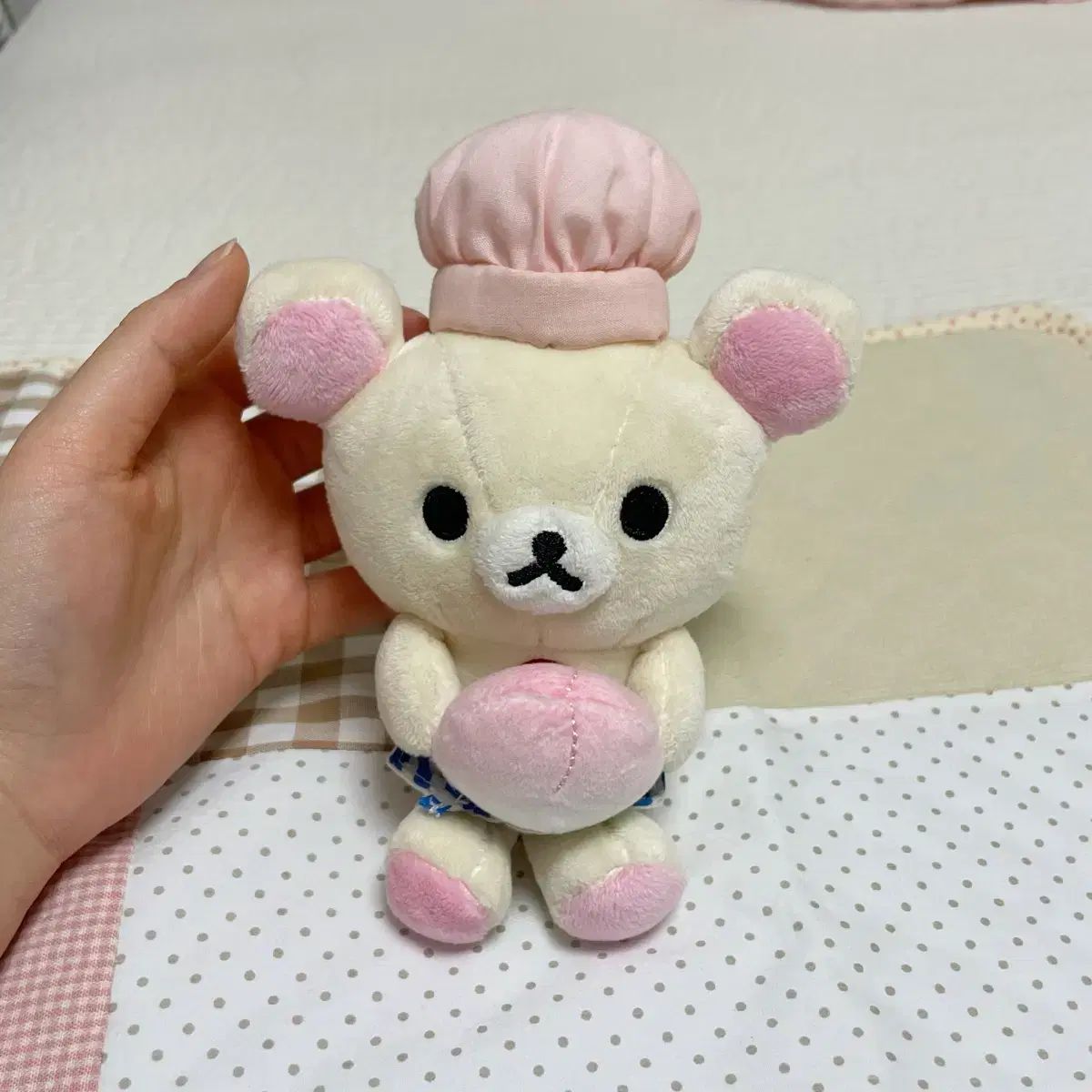 ローソン限定コリラックマ シェフ ぬいぐるみ - メルカリ