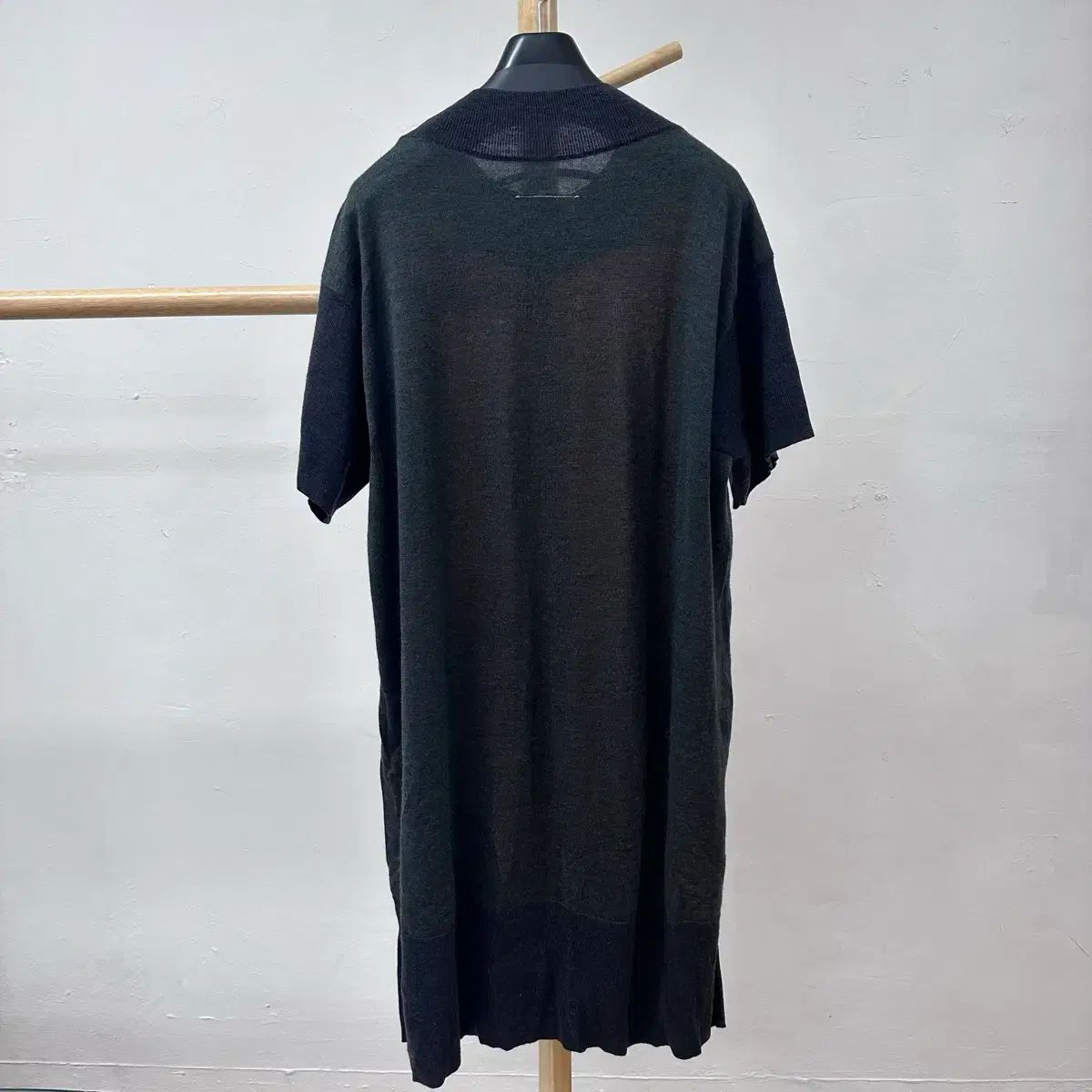 MM 6 Maison Margiela エムエムシックス メゾン マルジェラ ウール ニット ロング丈ワンピース Mサイズ J 27 長袖 七分袖 その他 ロングワンピース