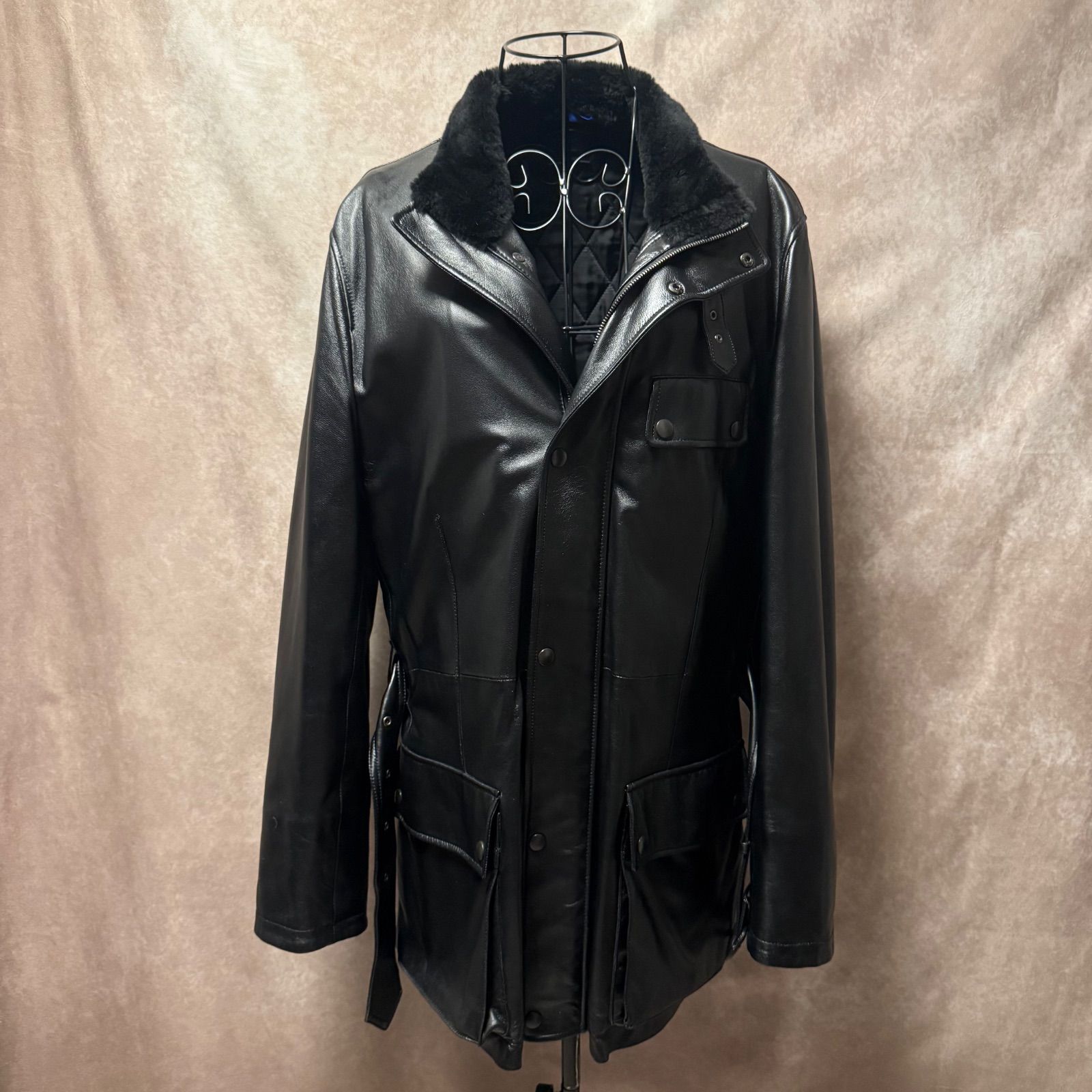 Paul Smith レザージャケット XL 黒 楽天市場】Paul Smith ポールスミス ジャケット サイズ:XL スタッズ