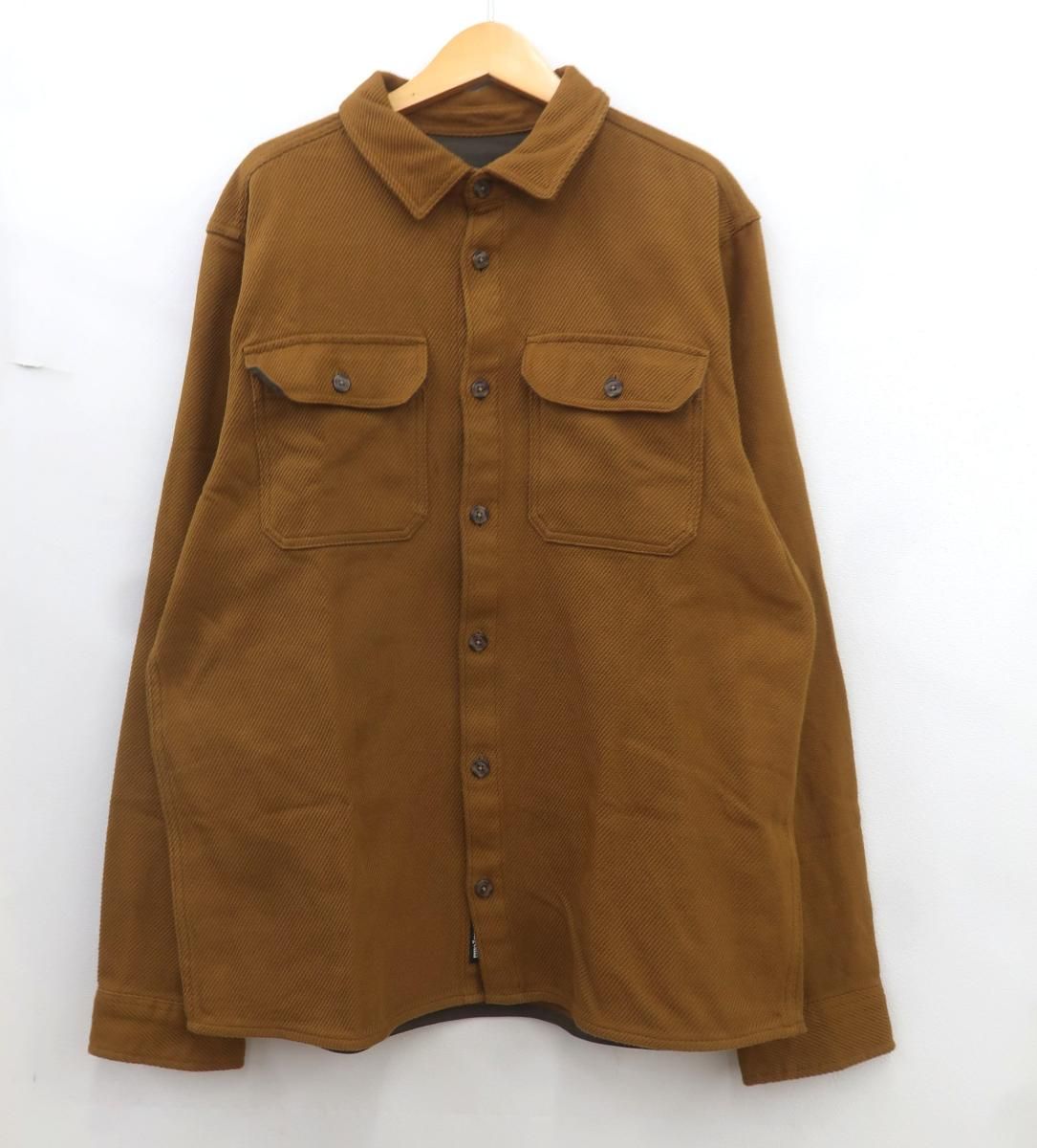 パタゴニア　フィヨルドロフトシャツ　ブラウン　24年製　美品 パタゴニア フィヨルドロフトシャツ ブラウン 24年製 美品の通販