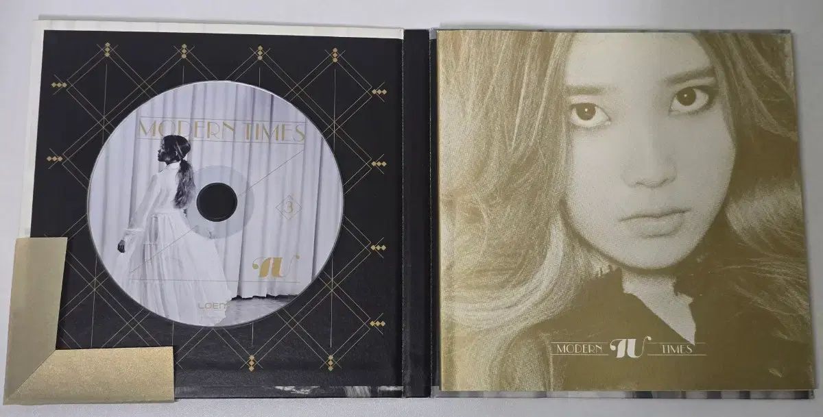 IU 3rd Album Modern times 開封アルバム IU Modern times - メルカリ