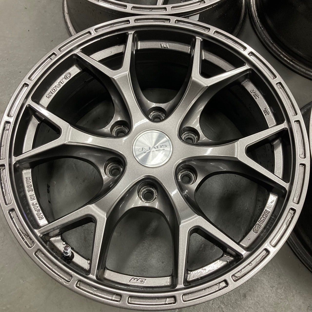 JAOS TRIBE CROW 17インチ 7 5 j 25 PCD 139 ガンメタリック プラド ハイラックス