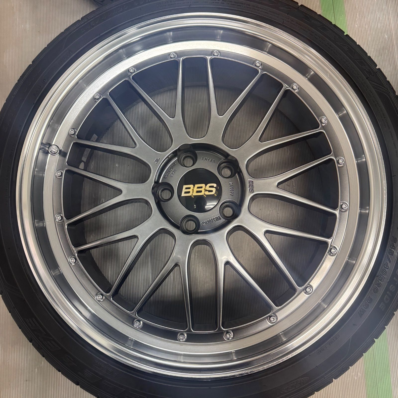 BBS LM 185 20インチ 8 5 j 36 PCD 114 3 グッドイヤー EXE 245 40 R 20 2025年 アルファード ヴェルファイア ダイヤモンドブラック