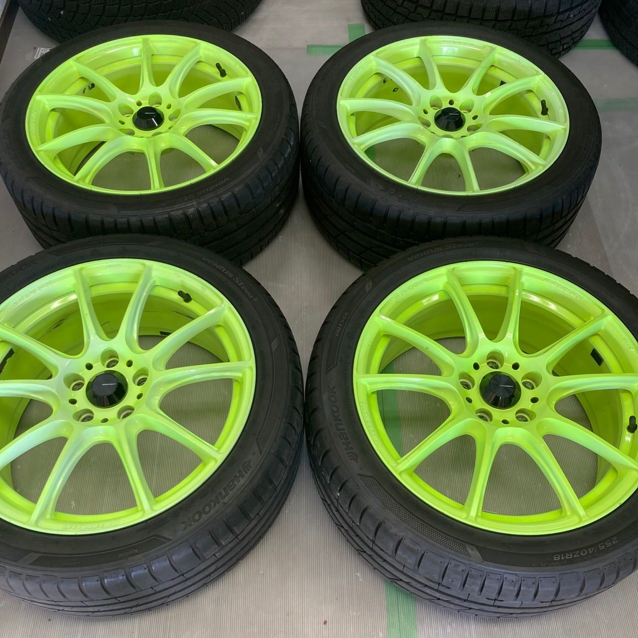 WEDS ウェッズスポーツ SA-25R 18インチ 8.5j +50 PCD114.3 ハンコック