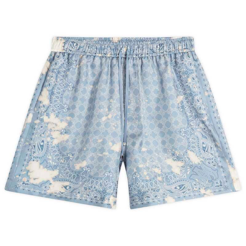アミリ メンズ ボトムス ハーフパンツ・ショーツ AMIRI Bleach Bandana