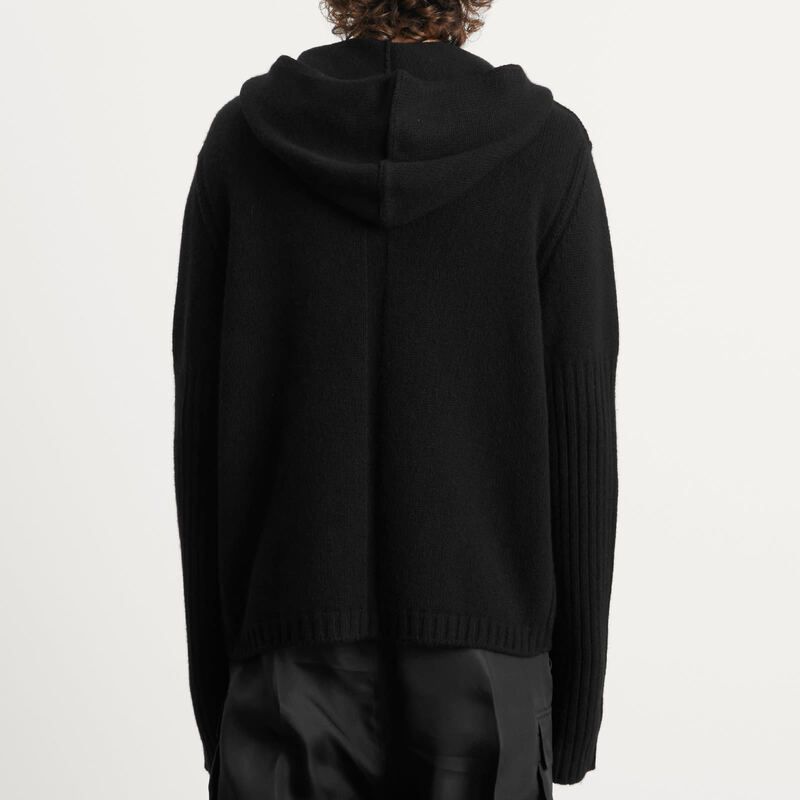 リックオウエンス メンズ アウター ニット・セーター フルジップ Rick