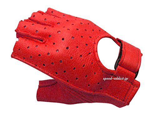 CHURCHILL GLOVE PUNCHING FINGERLESS OTA チャーチルグローブパンチングフィンガーレスOTA RED S