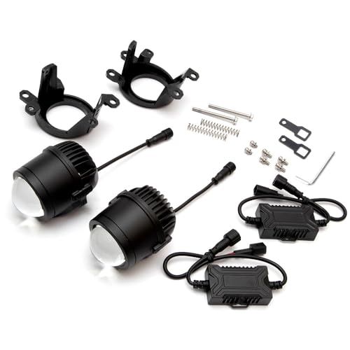 YOURS ユアーズ 40系 アルファード ヴェルファイア LEDプロジェクターフォグランプユニット ホワイト 6500 K ALPHARD LED カスタム パーツ プロジェクター フォグ ライト y 702 019 wh