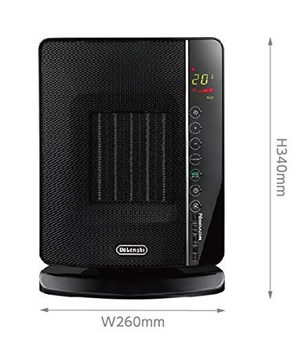 デロンギ(DeLonghi) セラミック ファンヒーター ブラック DCH7993ERJS