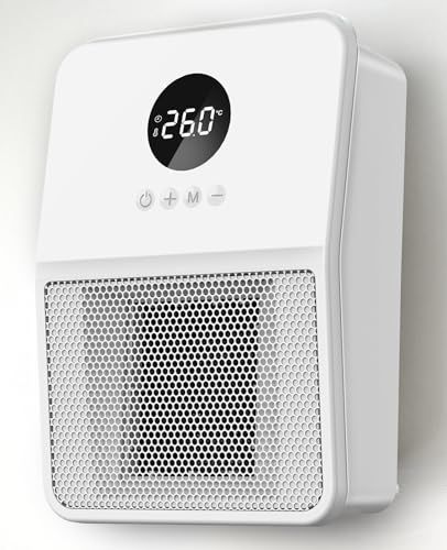 ヒーター 壁掛け 人感センサー付き セラミックヒーター 【 2秒速暖