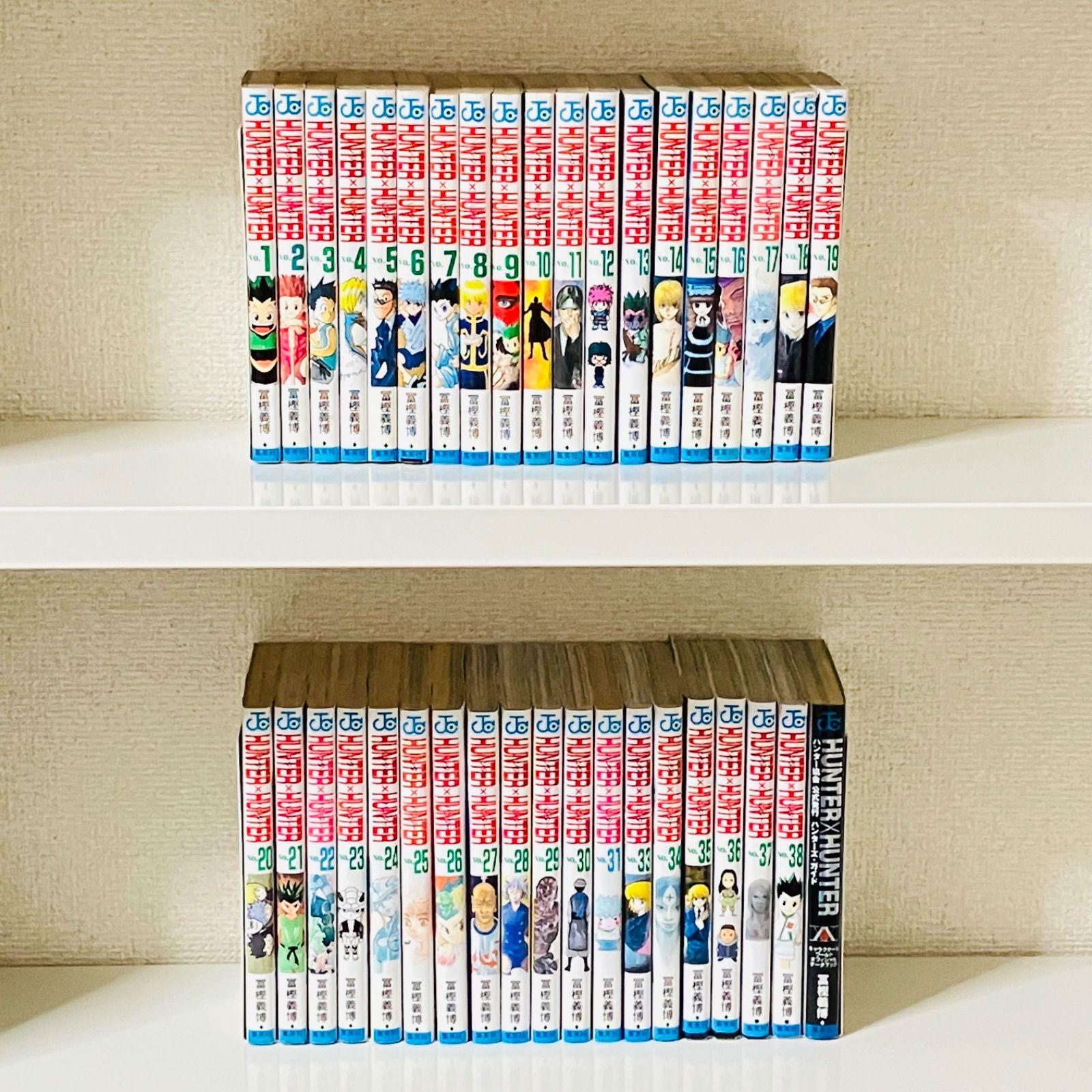 HUNTER×HUNTER 1-38巻＋ハンターズ・ガイド付 ハンターハンター - メルカリ