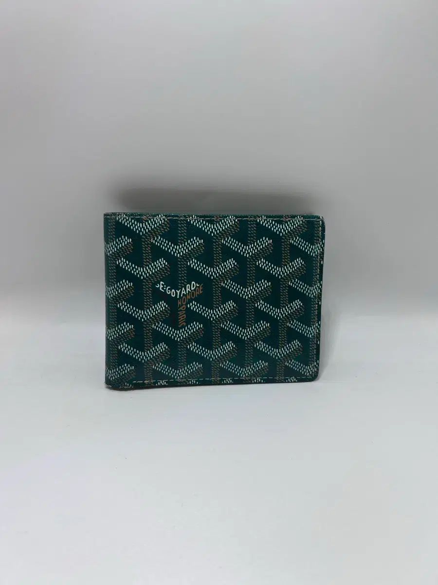 Masion Goyard ゴヤール BIGトゥワール グリーン 二つ折り財布 - メルカリ