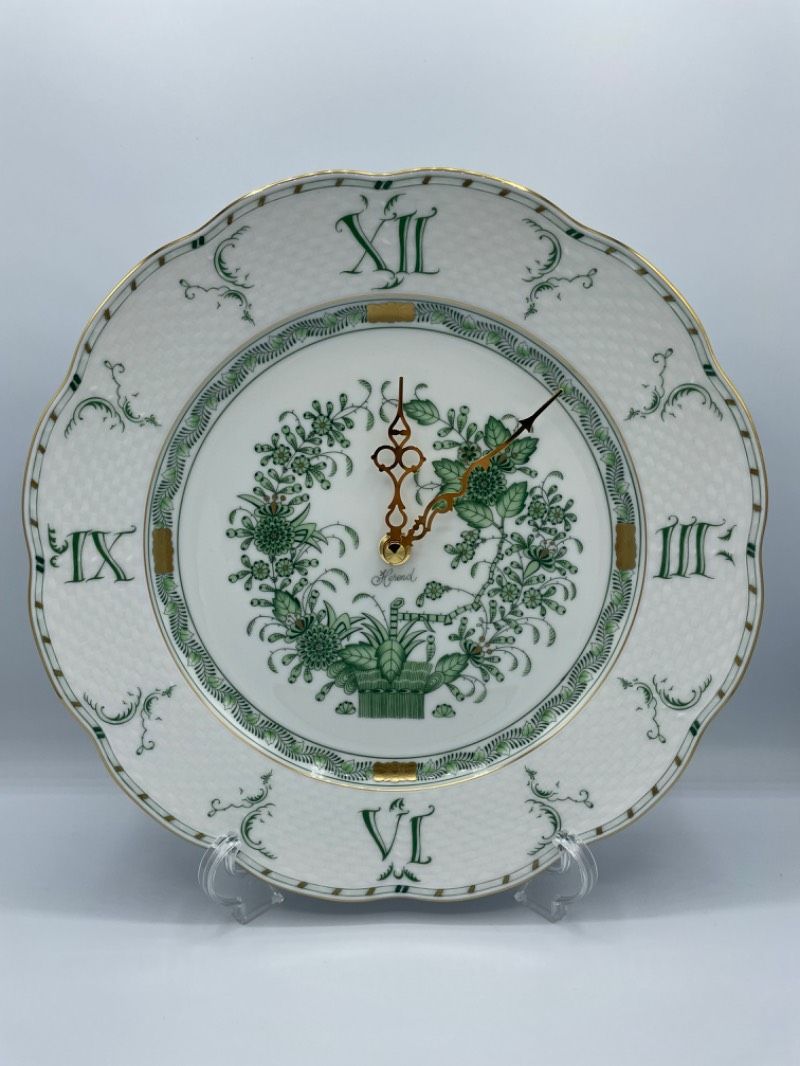 極美品 EREND ヘレンド インドの華 ウォールクロック 掛時計 - メルカリ