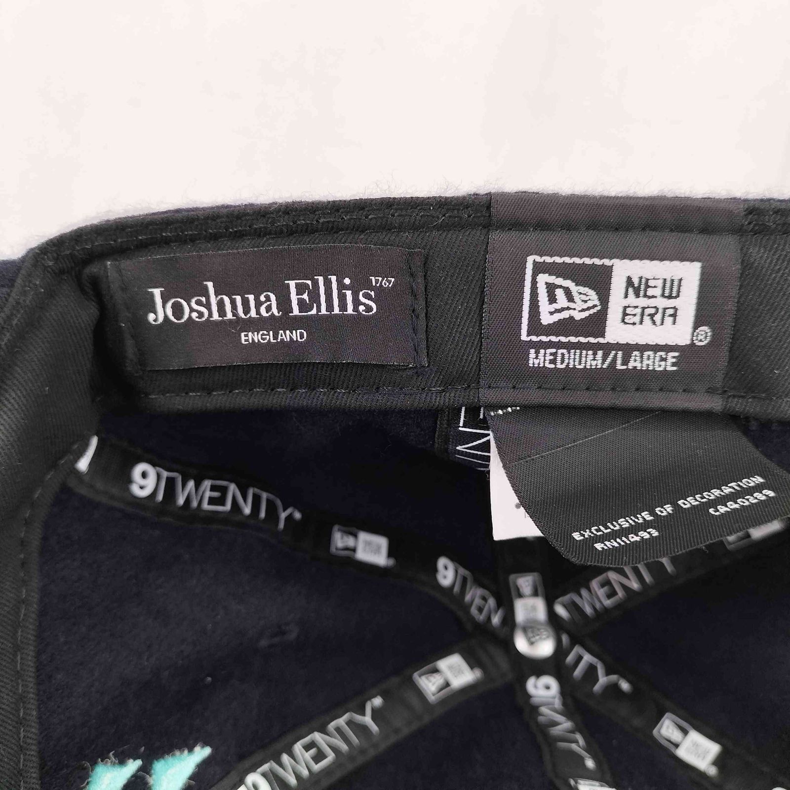 ニューエラ NEW ERA 別注 Joshua Ellis チームロゴ刺繍 6パネル