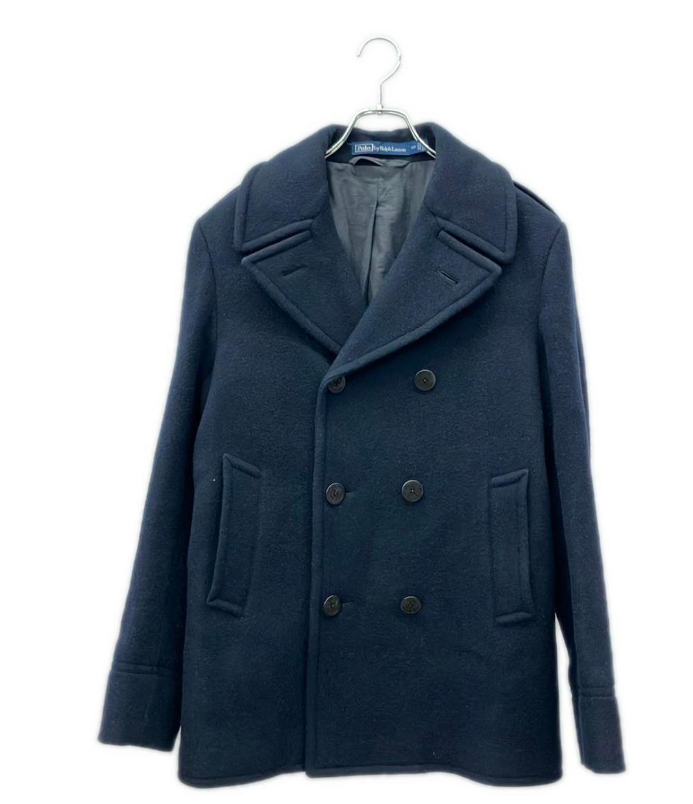 ポロラルフローレン ピーコート メンズ L サイズ ウール 黒 Pコート 美品 POLO RALPH LAUREN（ポロ・ラルフローレン） pコート ピーコート Polo