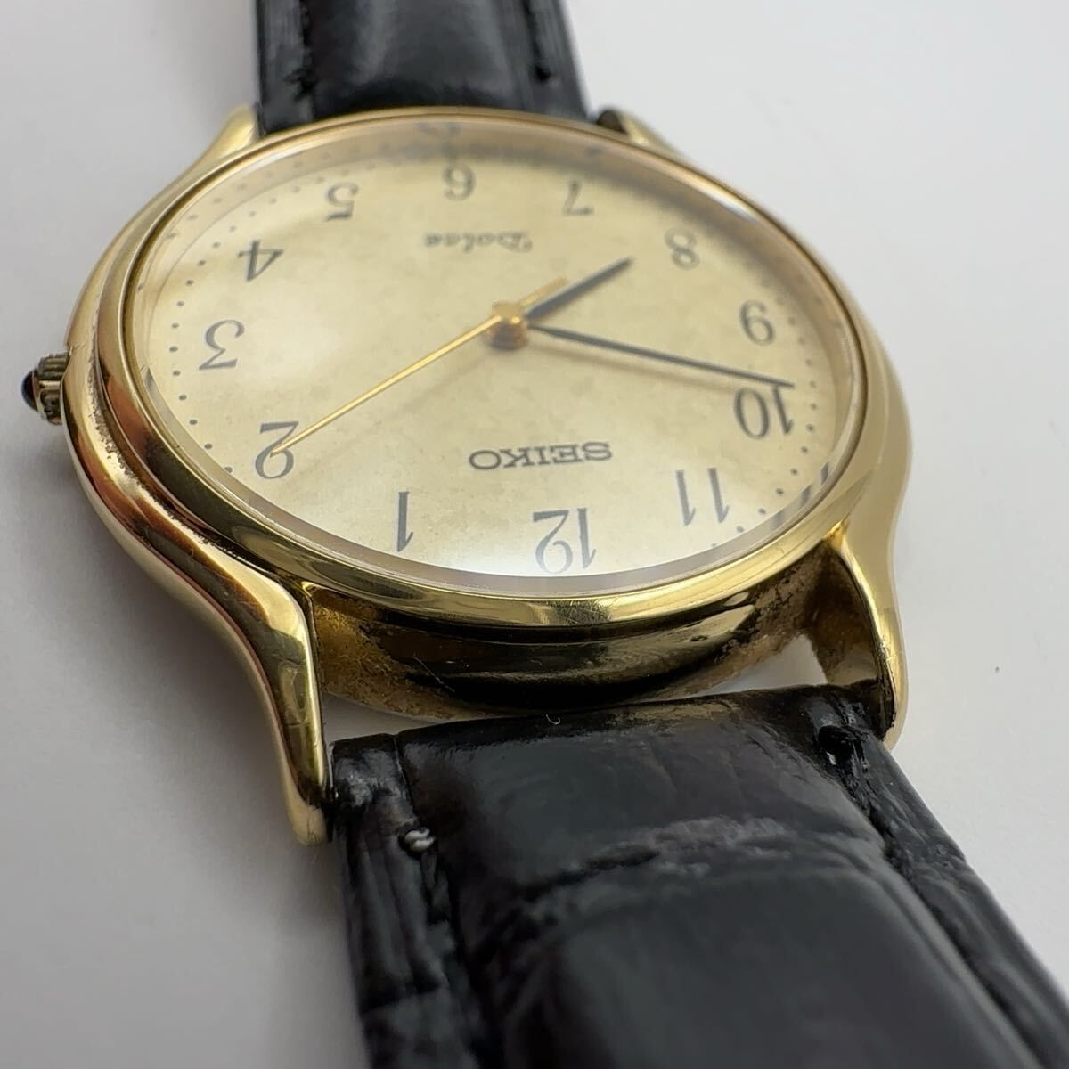 SEIKO DOLCEドルチェ 腕時計 8N41-6010 vintageg SEIKO 8N41-6010 セイコー DOLCE ドルチェ クォーツ メンズ 腕時計