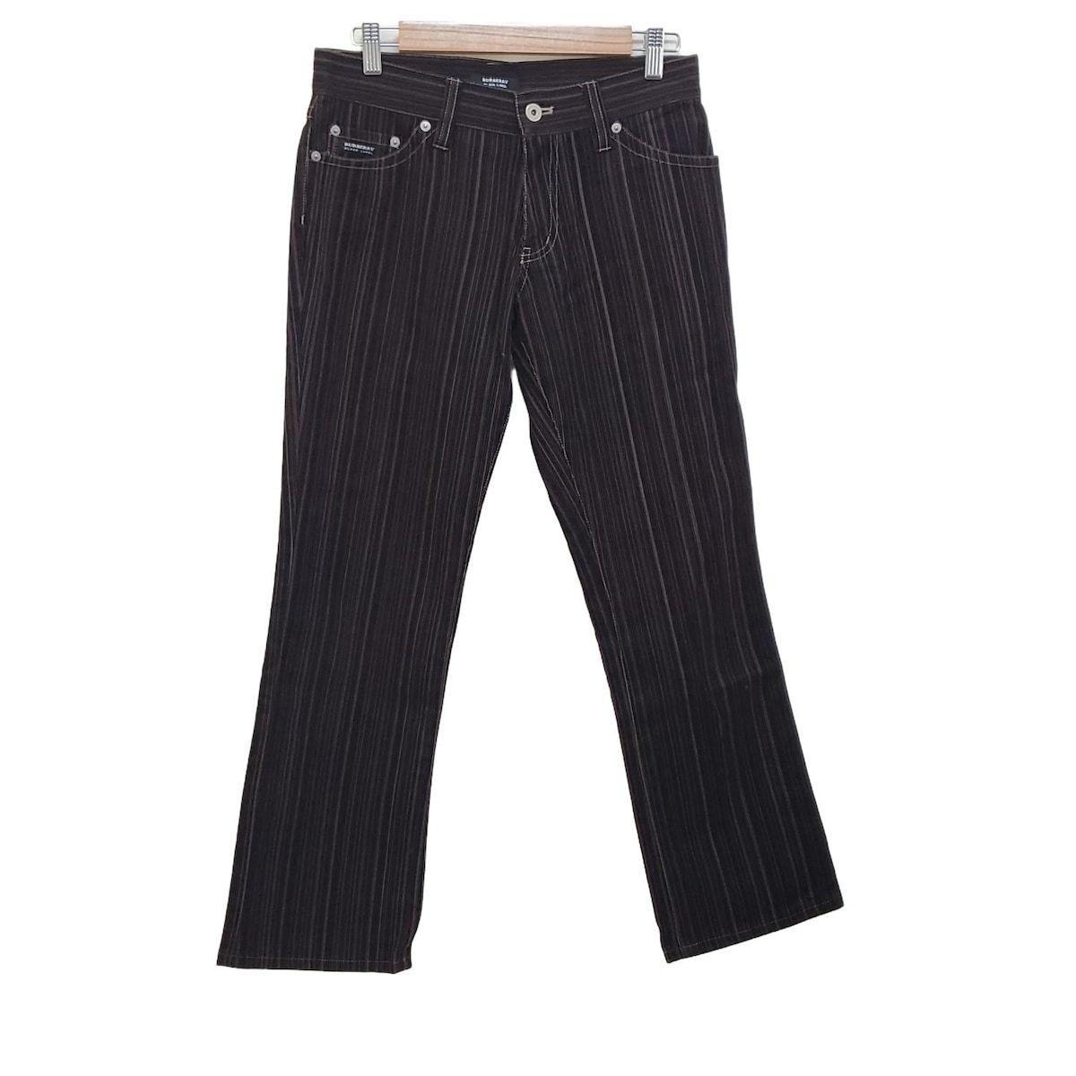 バーバリーブラックレーベル パンツ サイズ73 メンズ美品 - ブラウン