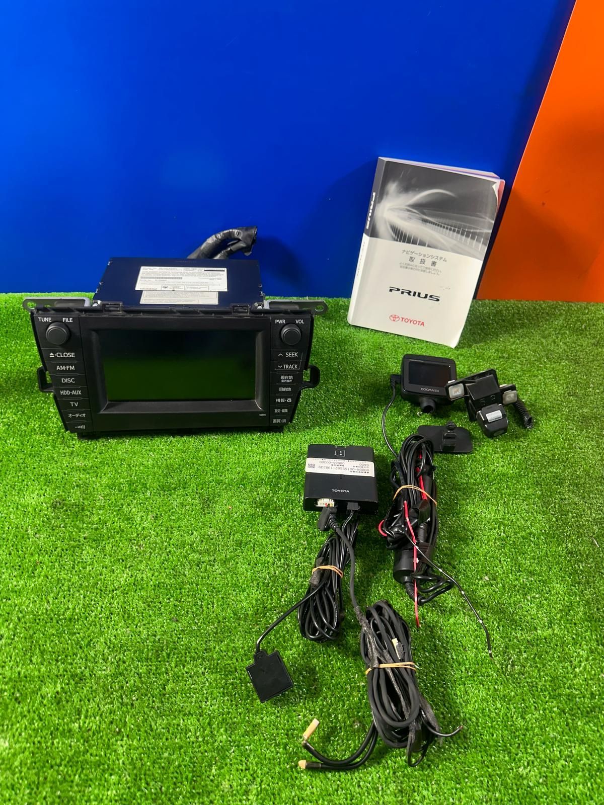 ZT 2666 トヨタ ナビ 地図 2009年 86100 47071 ETC ケンウッド ドライブレコーダー KNA DR 350 ブック バックカメラ プリウス ZVW 30