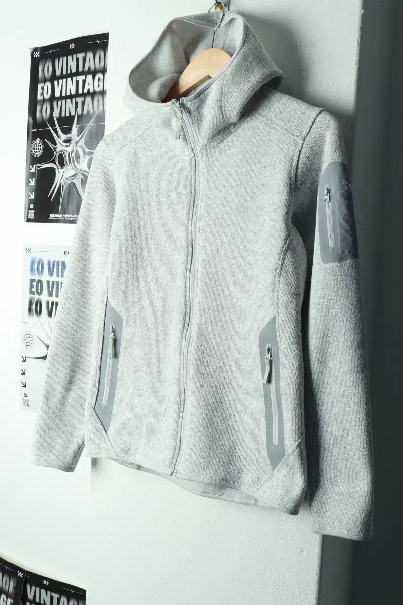 W XS ARC TERYX アークテリクス ジップアップ ウィンドブレーカー アウター ジャケット COVERT BOYD 16958