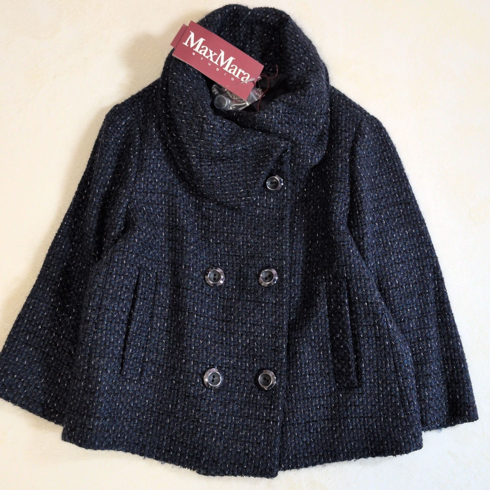 未使用✨マックスマーラ MaxMara STUDIO ストゥーディオ ツイード