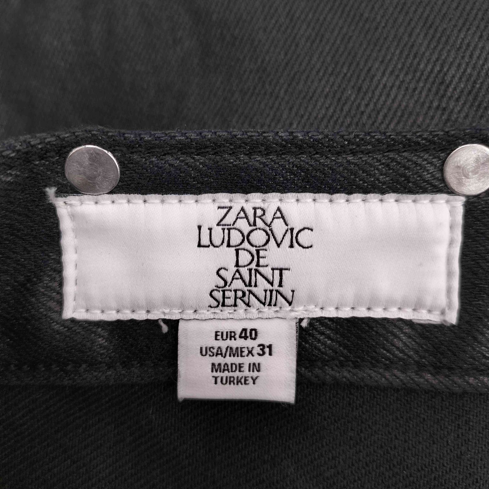 ザラ ZARA LUDOVIC DE SAINT SERNIN スリムフィット ワックス 