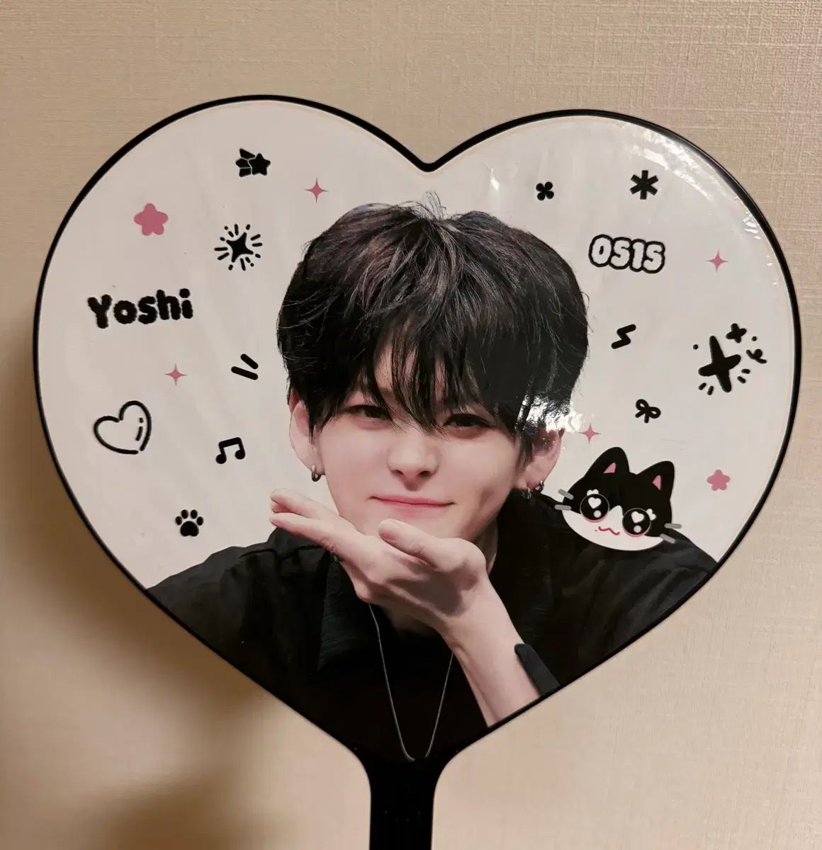 新品未使用 treasureソウルコン うちわ ヨシ うちわ文字】요시・ヨシ①YOSHI 金本芳典 即納 【TREASURE】 | うちわ